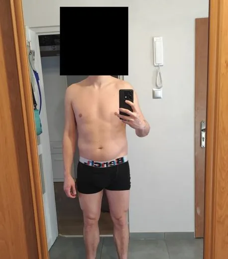 Klient nr 2 przed rozpoczęciem planu 6PAK